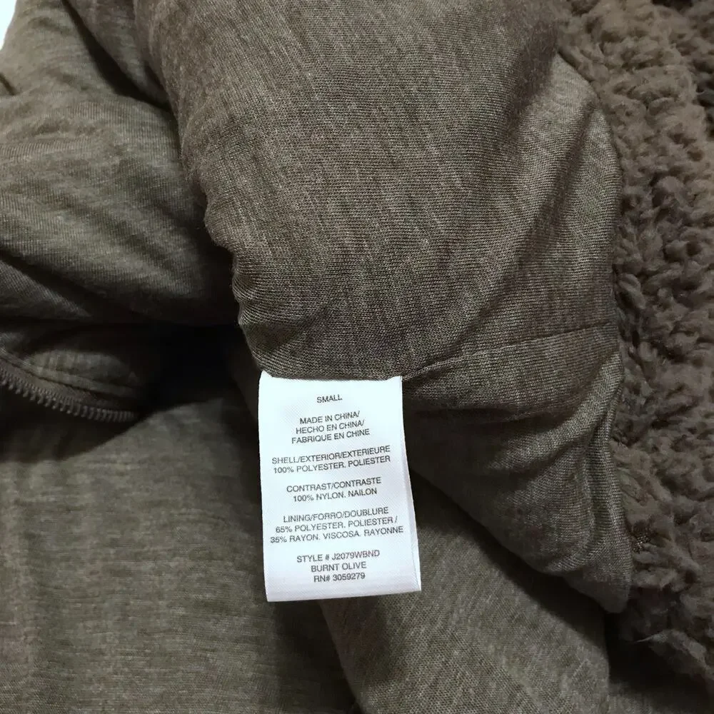 Thread & Supply NWT Full Zip Sherpa Teddy Jacket Women Various